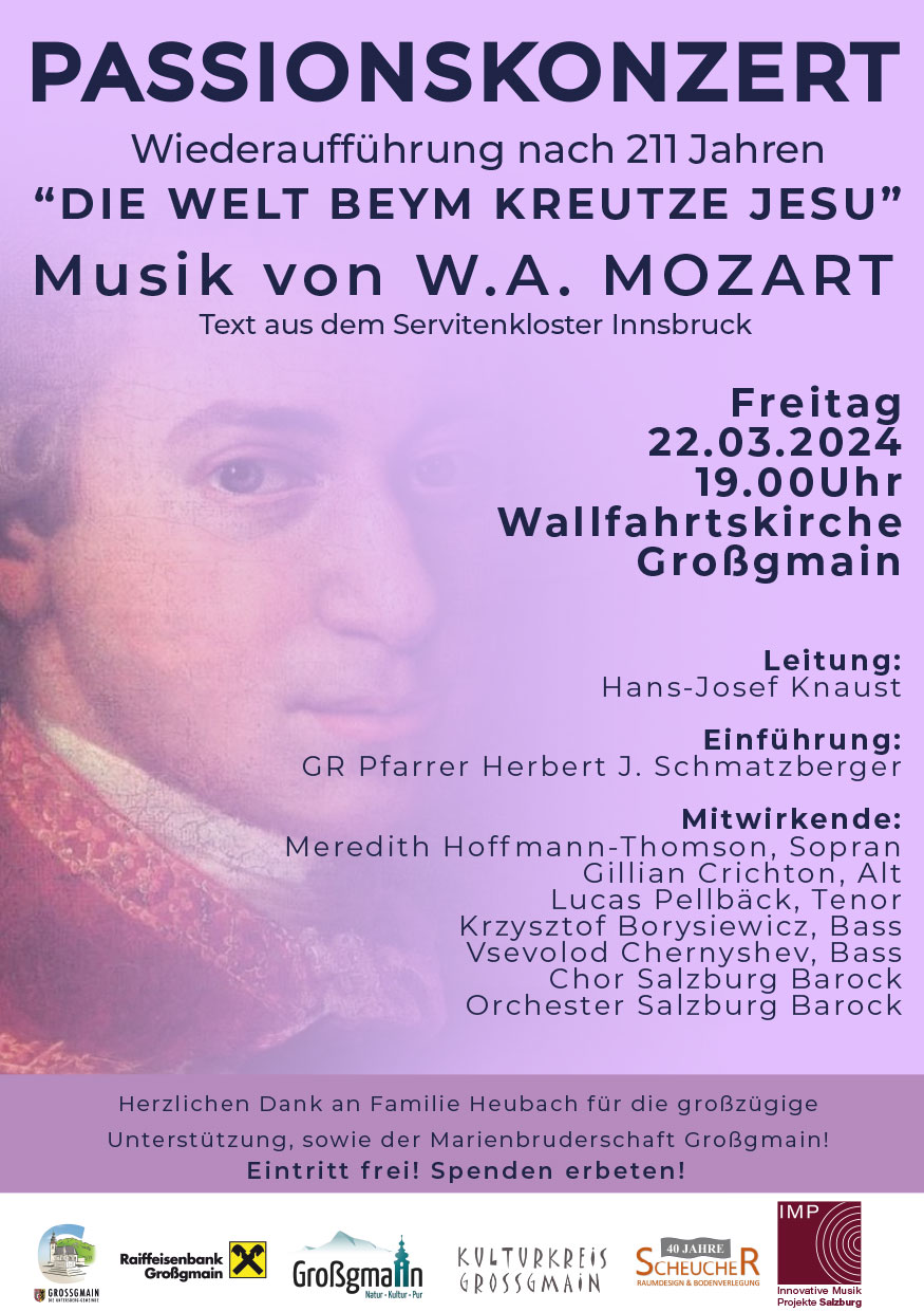 IMP- Salzburg - Innovative Musikprojekte - Mozarts Don Giovanni als Passionsmusik